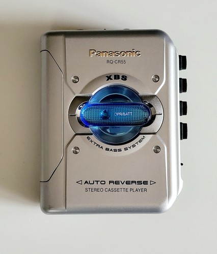 Panasonic walkman cr55 auto - panasonic, rq-cr55