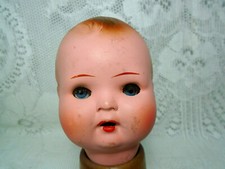 Antique Mass Crank Head, Baby Doll, Marked "102 / 1 1/4", 11.4 cm