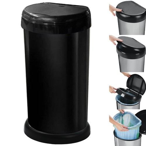 Kitchen bin 42l - bin, black
