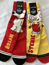 2 PAIR  STANCE CASUAL SOCKS  -