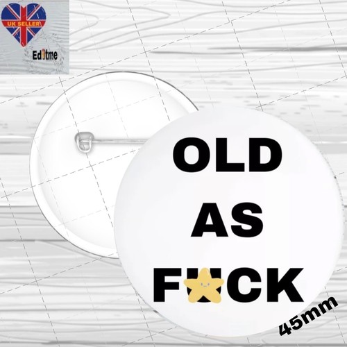 Badge pin funny rude - funny,