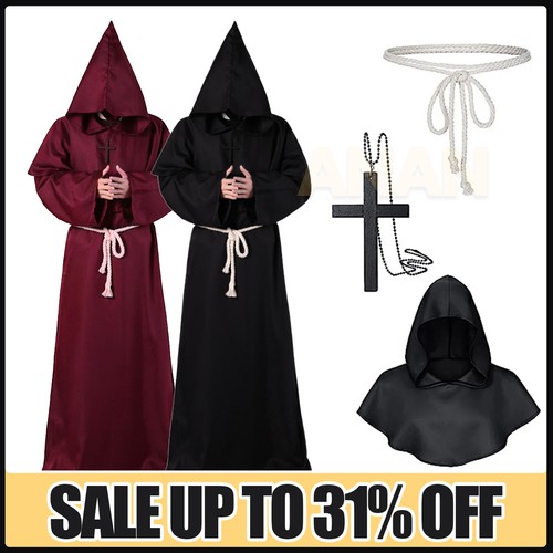 Halloween adult men monk - adult,
