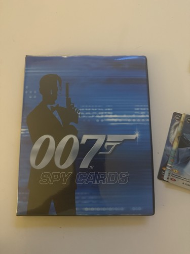 James bond spy cards and - bond,