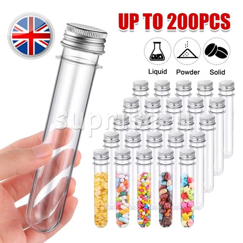 200x 40ml plastic lab test - 50-200x,