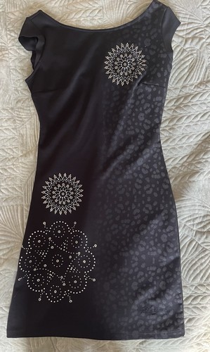 Desigual black grey - desigual, stretch