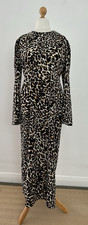 Topshop Dress Women's Leopard