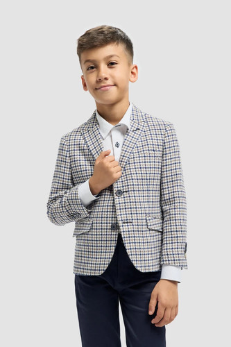 Cavani boys beige houndstooth - cavani,