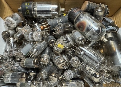 Vintage vacuum tube grab - tube,