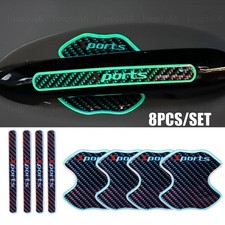 8PCS Luminous Car Door Handle