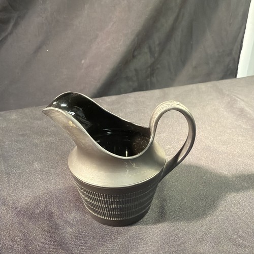 Vintage black basalt jug - vintage,