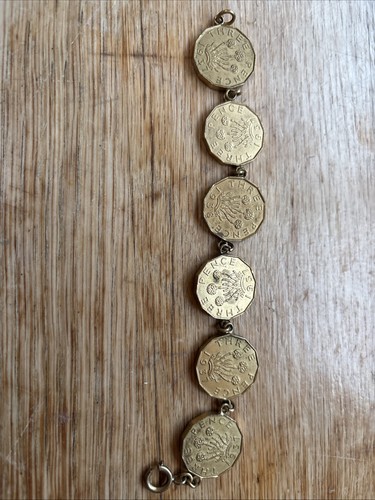 Threepenny bit bracelet george - threepenny,