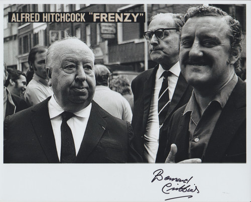 Bernard cribbins signed 8x10 - bernard,