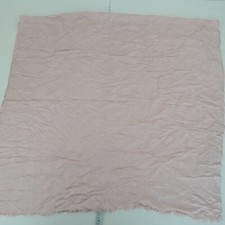 DKNY Scarf Pink Tasseled Fringe Lightweight Shawl