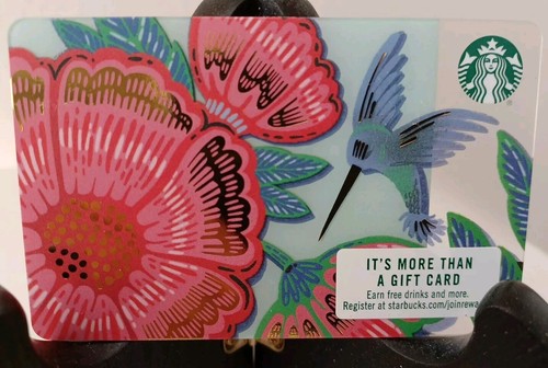 Starbucks card 2018 spring - card, "spring