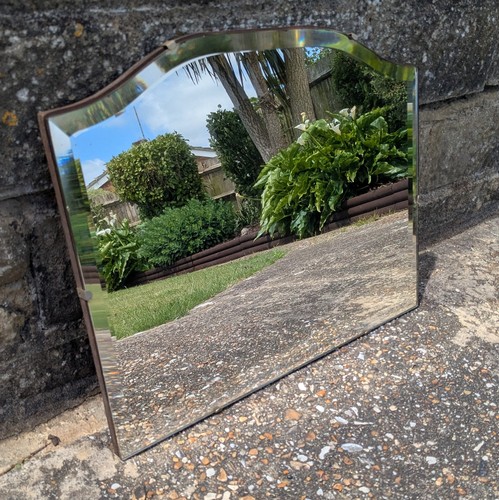 Vintage art deco bevelled edge - vintage,