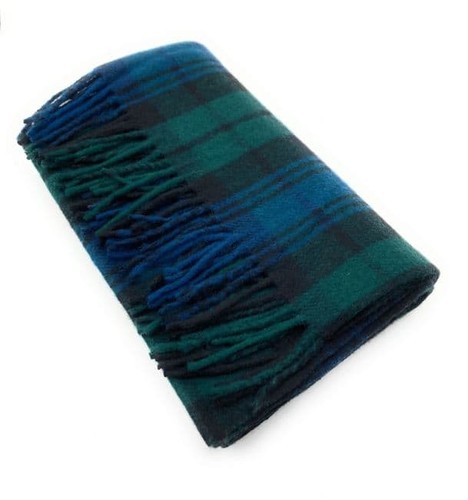 Black watch tartan large - watch,