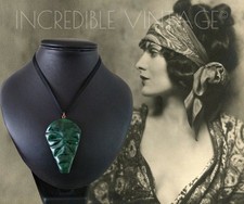 Vintage Art Deco Carved