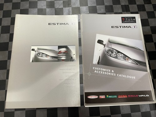 Toyota estima sales brochure - toyota,