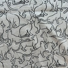 Kitten cats print cotton top plus size 24