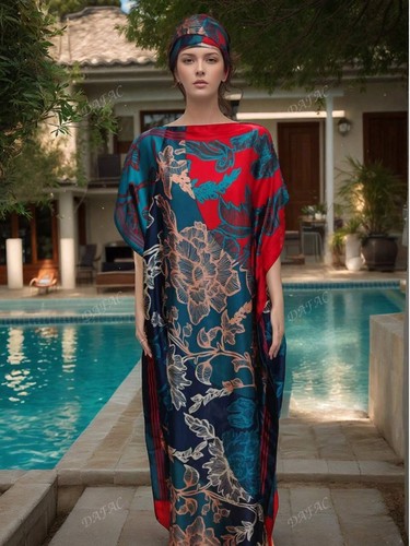 Ladies kaftan floral - kaftan,