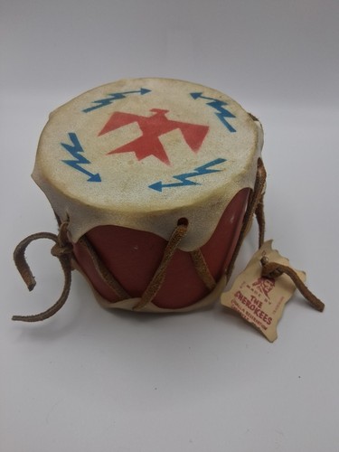 Vintage hand painted - painted, native
