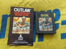 Outlaw - Atari 2600 - Cart And