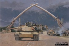 Gulf War military Art Post