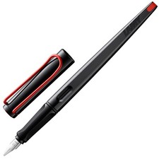 LAMY joy Calligraphy Fountain Pen - Black, Strawberry - Italic 1.1mm 1.5mm 1.9mm