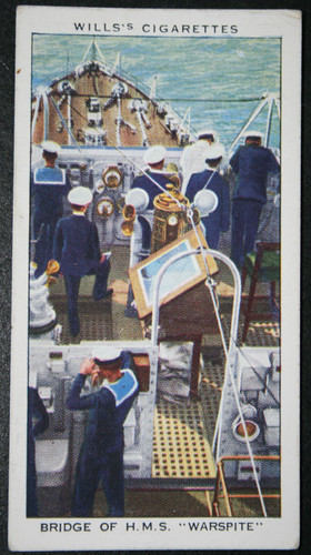 Hms warspite open bridge - hms,