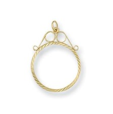 9ct Gold Diamond Cut Light