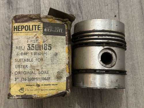 Hepolite piston lister - piston, .40"