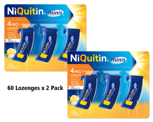 Niquitin minis citrus lozenges - niquitin,
