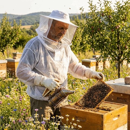 Breathable beekeeping suit - breathable,