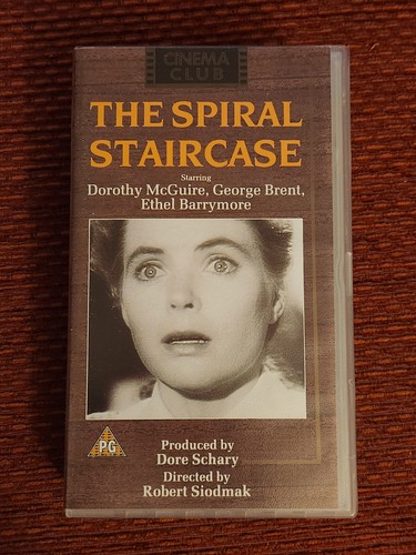 The spiral staircase vhs - staircase"., vhs.