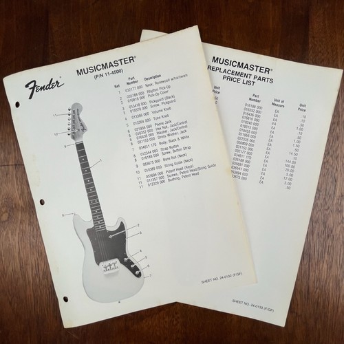 Vintage fender musicmaster - fender,