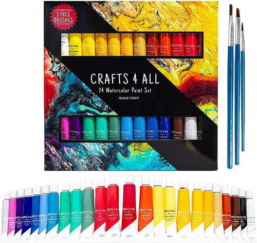 Watercolour paints brushes - watercolour,