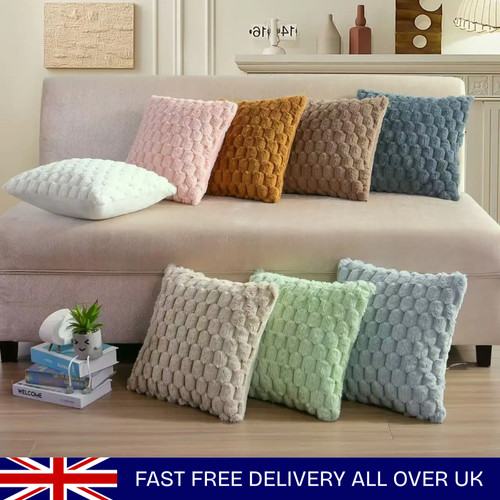 Pack faux fur - fur, cushion