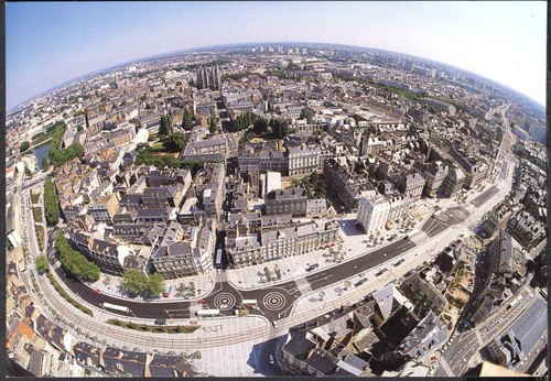 French promo postcard - french,