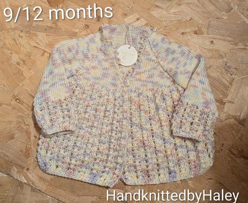 Hand knitted girls - knitted, matinee