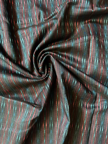 Vintage hand woven thai silk - woven,