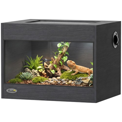 Pawhut reptile vivarium with - reptile,