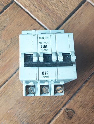 Mem mcb amp type m9 - mem,