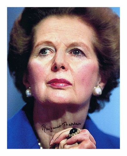 Margaret thatcher autograph - margaret,