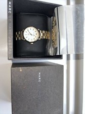 marc jacobs watch women gold Comes In Box And Links But BATTERY IS DEAD