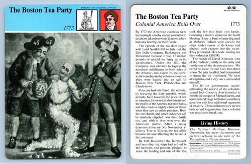The boston tea party - tea, foreign