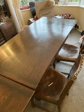 Dinning Table 4 Chairs 1940