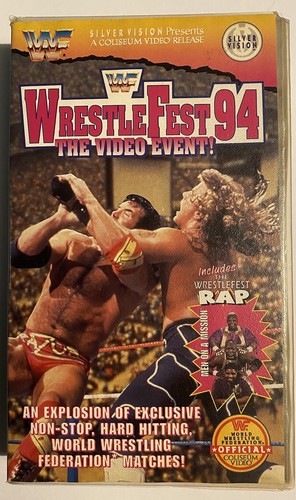 Wwf wrestlefest 1994 vhs video - 1994,