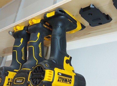 4pc dewalt power tool wall - dewalt,
