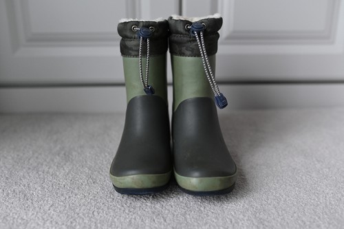 Joules warm welly with toggle - welly,