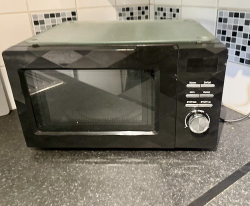 Microwave black chrome 20l - microwave,